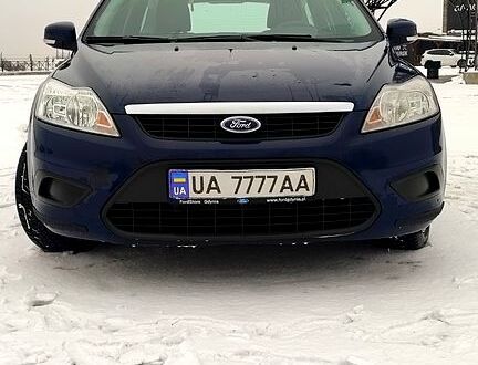 Синий Форд Фокус, объемом двигателя 1.6 л и пробегом 167 тыс. км за 5100 $, фото 1 на Automoto.ua