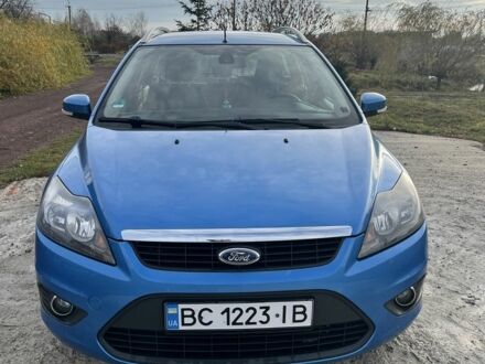 Синій Форд Фокус, об'ємом двигуна 2 л та пробігом 315 тис. км за 5500 $, фото 1 на Automoto.ua