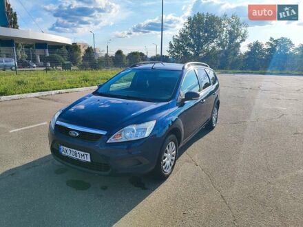 Синий Форд Фокус, объемом двигателя 1.6 л и пробегом 250 тыс. км за 6200 $, фото 1 на Automoto.ua