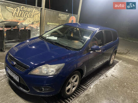 Синий Форд Фокус, объемом двигателя 1.56 л и пробегом 276 тыс. км за 5500 $, фото 1 на Automoto.ua