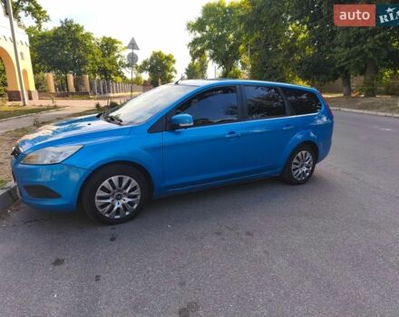 Синий Форд Фокус, объемом двигателя 2 л и пробегом 299 тыс. км за 5300 $, фото 1 на Automoto.ua