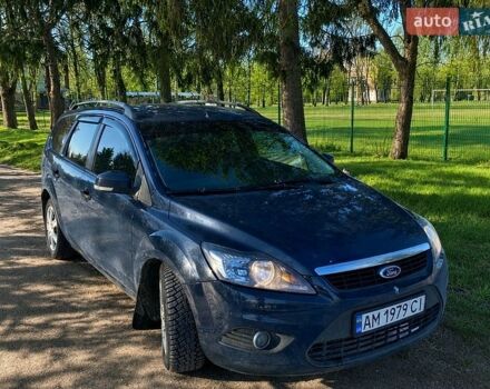 Синий Форд Фокус, объемом двигателя 1.6 л и пробегом 255 тыс. км за 5700 $, фото 1 на Automoto.ua