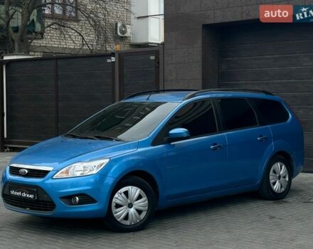 Синий Форд Фокус, объемом двигателя 1.6 л и пробегом 256 тыс. км за 6399 $, фото 1 на Automoto.ua