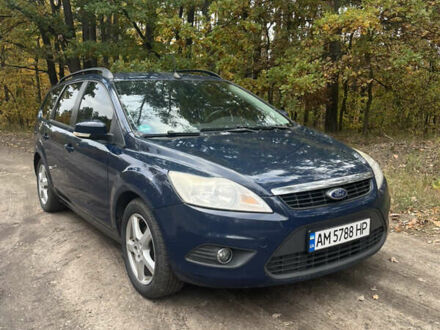 Синий Форд Фокус, объемом двигателя 1.56 л и пробегом 284 тыс. км за 5750 $, фото 1 на Automoto.ua