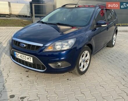 Синий Форд Фокус, объемом двигателя 2 л и пробегом 285 тыс. км за 5300 $, фото 1 на Automoto.ua