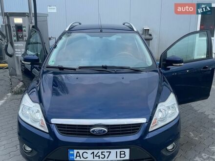Синий Форд Фокус, объемом двигателя 1.6 л и пробегом 261 тыс. км за 5800 $, фото 1 на Automoto.ua