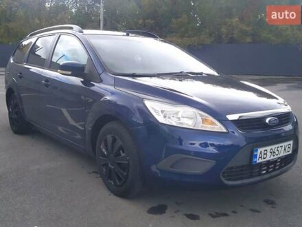 Синий Форд Фокус, объемом двигателя 1.6 л и пробегом 269 тыс. км за 5500 $, фото 1 на Automoto.ua