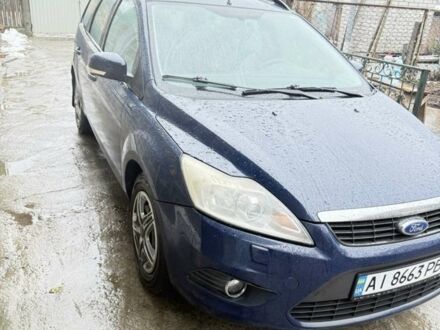 Синий Форд Фокус, объемом двигателя 1.6 л и пробегом 273 тыс. км за 6000 $, фото 1 на Automoto.ua
