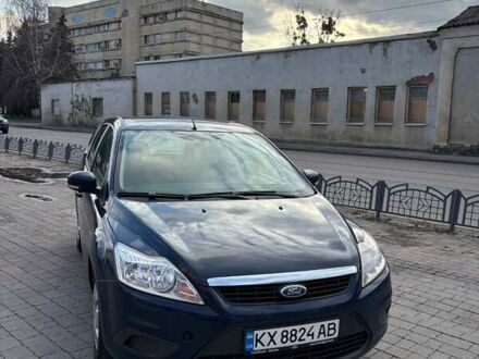 Синий Форд Фокус, объемом двигателя 1.6 л и пробегом 240 тыс. км за 4800 $, фото 1 на Automoto.ua