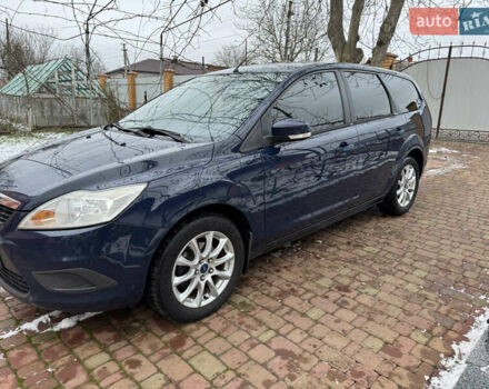 Синий Форд Фокус, объемом двигателя 1.6 л и пробегом 318 тыс. км за 4600 $, фото 1 на Automoto.ua