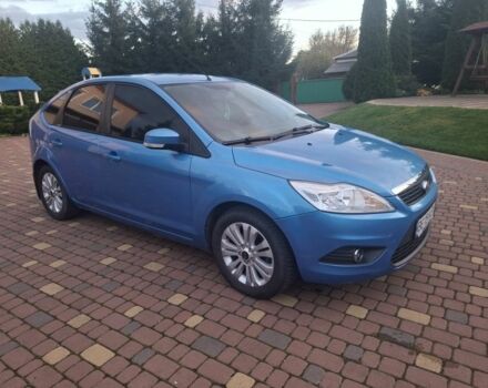 Синий Форд Фокус, объемом двигателя 1.6 л и пробегом 165 тыс. км за 4600 $, фото 1 на Automoto.ua