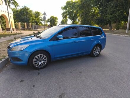 Синий Форд Фокус, объемом двигателя 2 л и пробегом 326 тыс. км за 6500 $, фото 1 на Automoto.ua