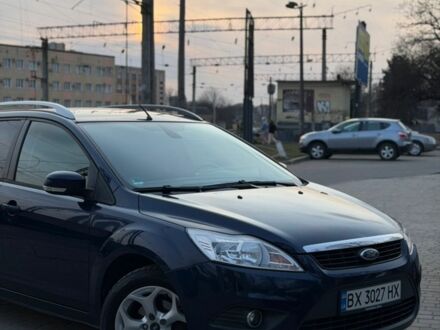 Синий Форд Фокус, объемом двигателя 1.6 л и пробегом 218 тыс. км за 6500 $, фото 1 на Automoto.ua