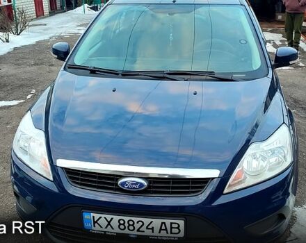 Синий Форд Фокус, объемом двигателя 1.6 л и пробегом 170 тыс. км за 6000 $, фото 1 на Automoto.ua