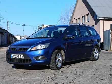 Форд Фокус 2010 в Львове на Automoto.ua Синий Форд Фокус, объемом двигателя 1.6 л и пробегом 190 тыс. км за 5650 $, фото 1 на Automoto.ua