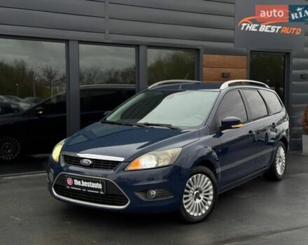 Синий Форд Фокус, объемом двигателя 1.6 л и пробегом 244 тыс. км за 4900 $, фото 1 на Automoto.ua