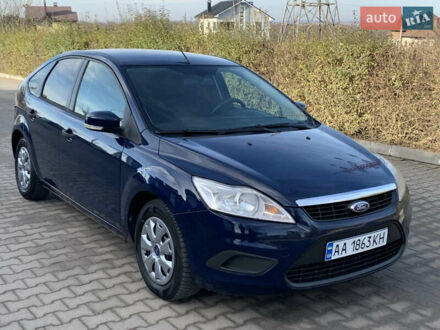 Синий Форд Фокус, объемом двигателя 1.4 л и пробегом 195 тыс. км за 4999 $, фото 1 на Automoto.ua