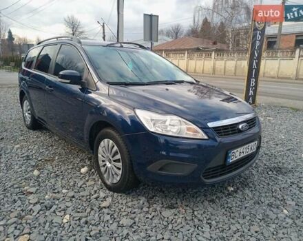Синий Форд Фокус, объемом двигателя 1.6 л и пробегом 245 тыс. км за 5200 $, фото 1 на Automoto.ua