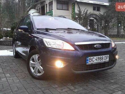 Синий Форд Фокус, объемом двигателя 1.6 л и пробегом 216 тыс. км за 5450 $, фото 1 на Automoto.ua