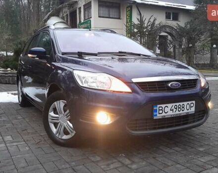 Синий Форд Фокус, объемом двигателя 1.6 л и пробегом 216 тыс. км за 5450 $, фото 1 на Automoto.ua