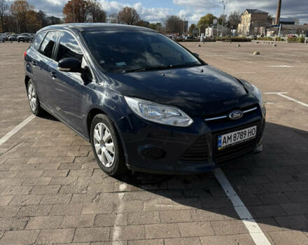 Синий Форд Фокус, объемом двигателя 1.6 л и пробегом 326 тыс. км за 6200 $, фото 1 на Automoto.ua