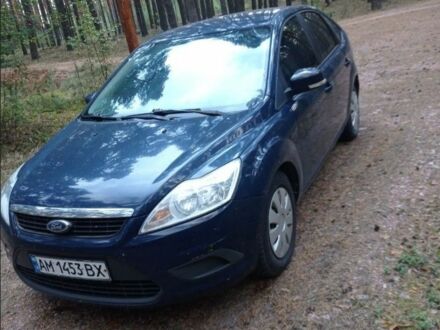 Синий Форд Фокус, объемом двигателя 1.4 л и пробегом 210 тыс. км за 5100 $, фото 1 на Automoto.ua