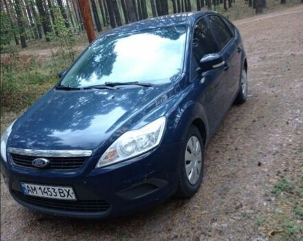 Синий Форд Фокус, объемом двигателя 1.4 л и пробегом 210 тыс. км за 5100 $, фото 1 на Automoto.ua