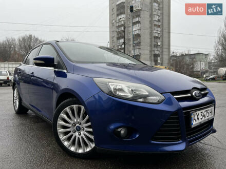 Синій Форд Фокус, об'ємом двигуна 2 л та пробігом 145 тис. км за 7000 $, фото 1 на Automoto.ua