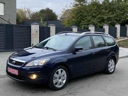 Синий Форд Фокус, объемом двигателя 1.6 л и пробегом 180 тыс. км за 6100 $, фото 1 на Automoto.ua