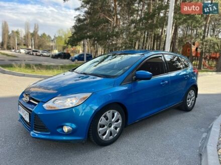 Синий Форд Фокус, объемом двигателя 2 л и пробегом 188 тыс. км за 5900 $, фото 1 на Automoto.ua
