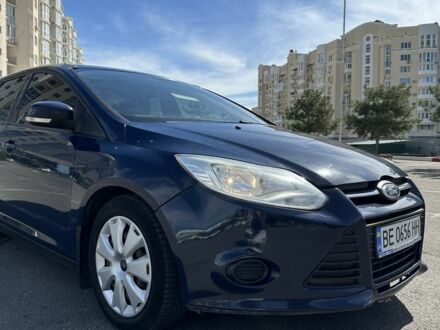 Синий Форд Фокус, объемом двигателя 1.6 л и пробегом 330 тыс. км за 6000 $, фото 1 на Automoto.ua