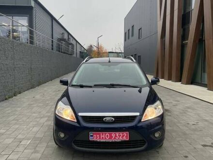 Синий Форд Фокус, объемом двигателя 1.6 л и пробегом 256 тыс. км за 6000 $, фото 1 на Automoto.ua