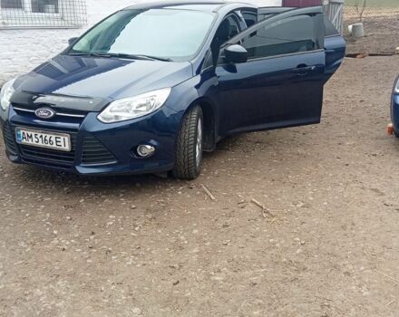Синий Форд Фокус, объемом двигателя 2 л и пробегом 230 тыс. км за 5300 $, фото 1 на Automoto.ua
