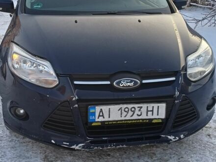 Синий Форд Фокус, объемом двигателя 1.6 л и пробегом 370 тыс. км за 4400 $, фото 1 на Automoto.ua
