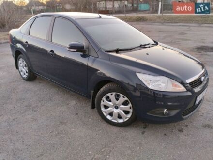 Синий Форд Фокус, объемом двигателя 1.6 л и пробегом 103 тыс. км за 8300 $, фото 1 на Automoto.ua