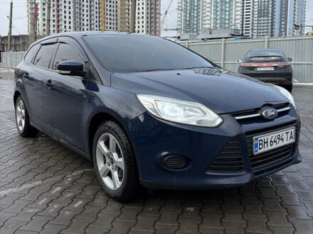 Синий Форд Фокус, объемом двигателя 1.6 л и пробегом 278 тыс. км за 7600 $, фото 1 на Automoto.ua