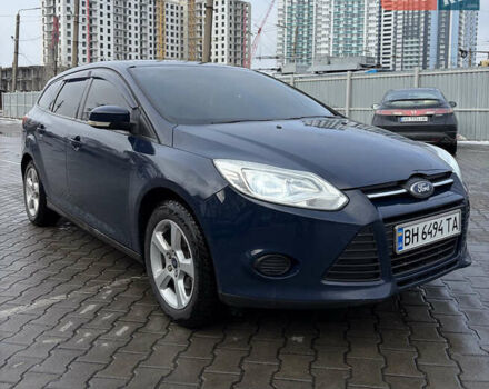Синий Форд Фокус, объемом двигателя 1.6 л и пробегом 278 тыс. км за 7600 $, фото 1 на Automoto.ua