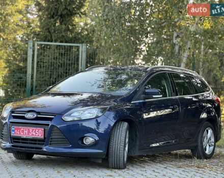 Синий Форд Фокус, объемом двигателя 1.6 л и пробегом 230 тыс. км за 8349 $, фото 1 на Automoto.ua
