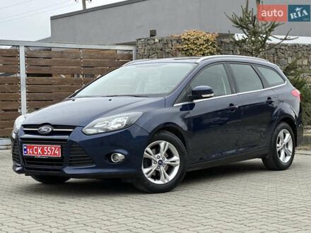 Синий Форд Фокус, объемом двигателя 1.6 л и пробегом 235 тыс. км за 7699 $, фото 1 на Automoto.ua