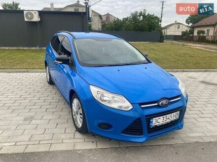 Синий Форд Фокус, объемом двигателя 1.6 л и пробегом 248 тыс. км за 6350 $, фото 1 на Automoto.ua
