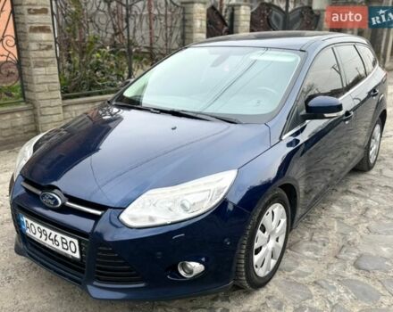 Синий Форд Фокус, объемом двигателя 2 л и пробегом 210 тыс. км за 6950 $, фото 1 на Automoto.ua