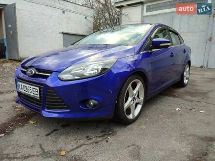 Синий Форд Фокус, объемом двигателя 2 л и пробегом 157 тыс. км за 8500 $, фото 1 на Automoto.ua