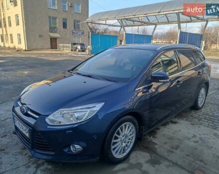 Синий Форд Фокус, объемом двигателя 1.6 л и пробегом 200 тыс. км за 9000 $, фото 1 на Automoto.ua