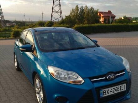 Форд Фокус 2013 в Хмельницком на Automoto.ua Синий Форд Фокус, объемом двигателя 2 л и пробегом 155 тыс. км за 6999 $, фото 1 на Automoto.ua