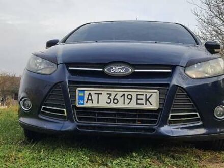 Форд Фокус 2013 в Ивано-Франковске на Automoto.ua Синий Форд Фокус, объемом двигателя 1.6 л и пробегом 270 тыс. км за 6800 $, фото 1 на Automoto.ua
