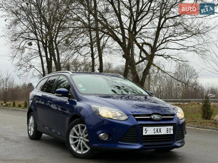 Синий Форд Фокус, объемом двигателя 1.6 л и пробегом 240 тыс. км за 8550 $, фото 1 на Automoto.ua