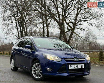 Синий Форд Фокус, объемом двигателя 1.6 л и пробегом 240 тыс. км за 8550 $, фото 1 на Automoto.ua