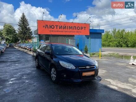 Синий Форд Фокус, объемом двигателя 1.6 л и пробегом 203 тыс. км за 8500 $, фото 1 на Automoto.ua