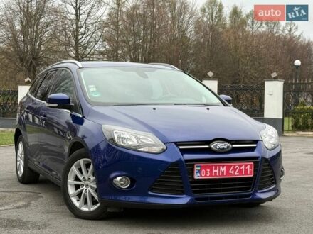 Синий Форд Фокус, объемом двигателя 1.6 л и пробегом 240 тыс. км за 8399 $, фото 1 на Automoto.ua