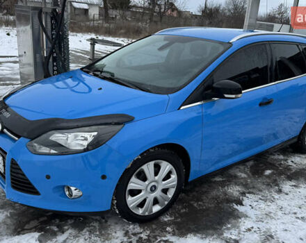 Синий Форд Фокус, объемом двигателя 1.56 л и пробегом 257 тыс. км за 8300 $, фото 1 на Automoto.ua